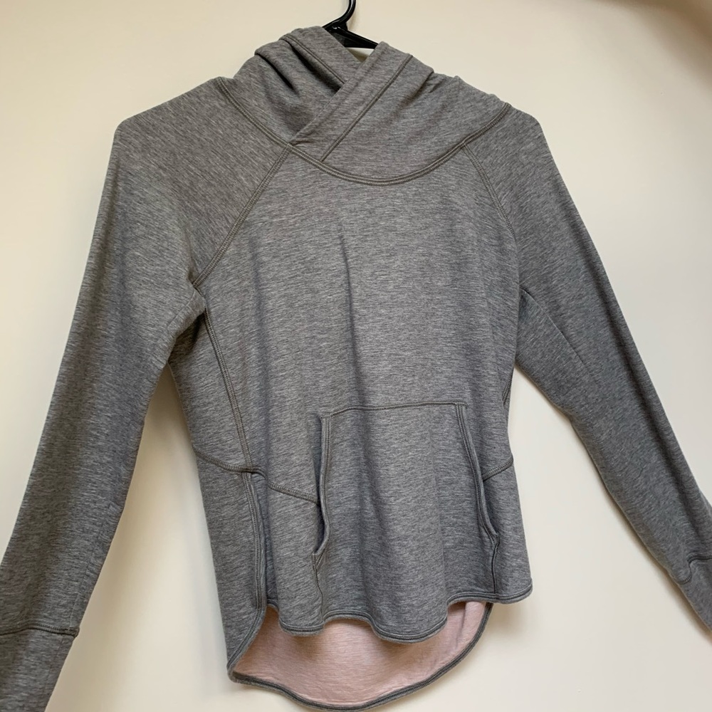 Lululemon grey lightweight hoodie sz.4